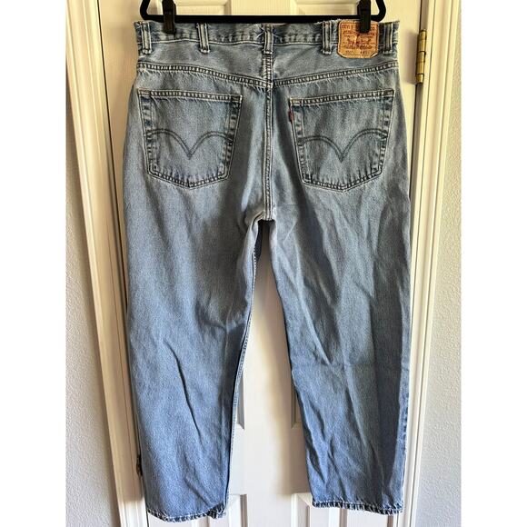 Levi's Vintage 550s Red Label Relaxed Fit Jeans Size 40" Waist, 30" Inseam - Picture 8 of 9